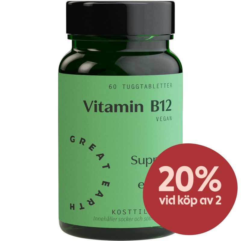 Great Earth Vitamin B12 60 st - Vitamin B12