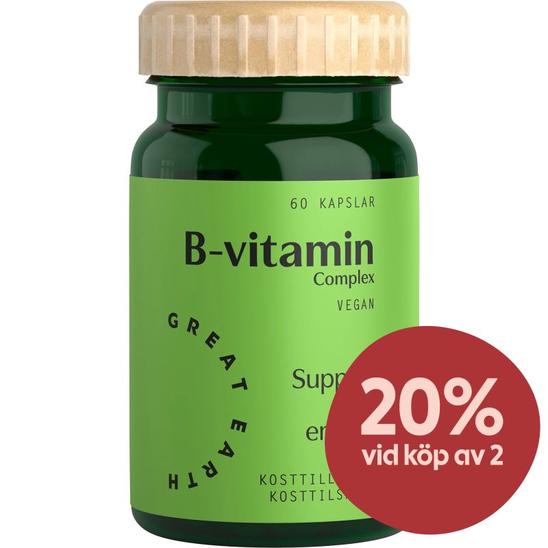 Great Earth B-vitamin Complex 60 st - B-vitamin