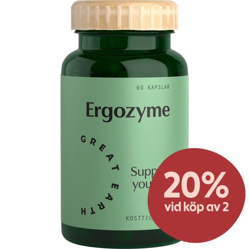 Great Earth Ergozyme 60 st - Matsmältning & enzymer