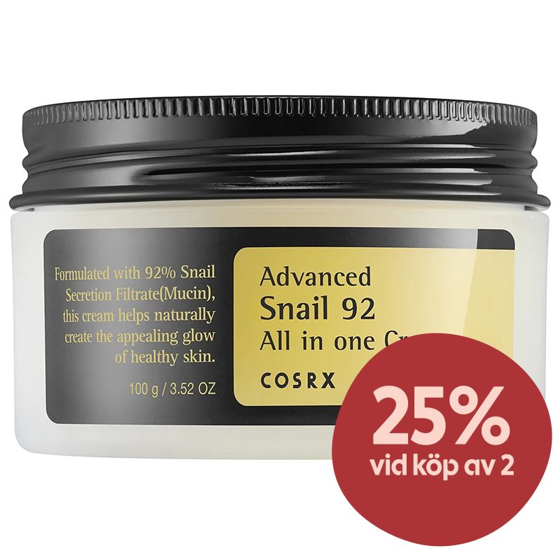 COSRX Advanced Snail 92 All In One Cream 100 ml - Återfuktande ansiktskräm