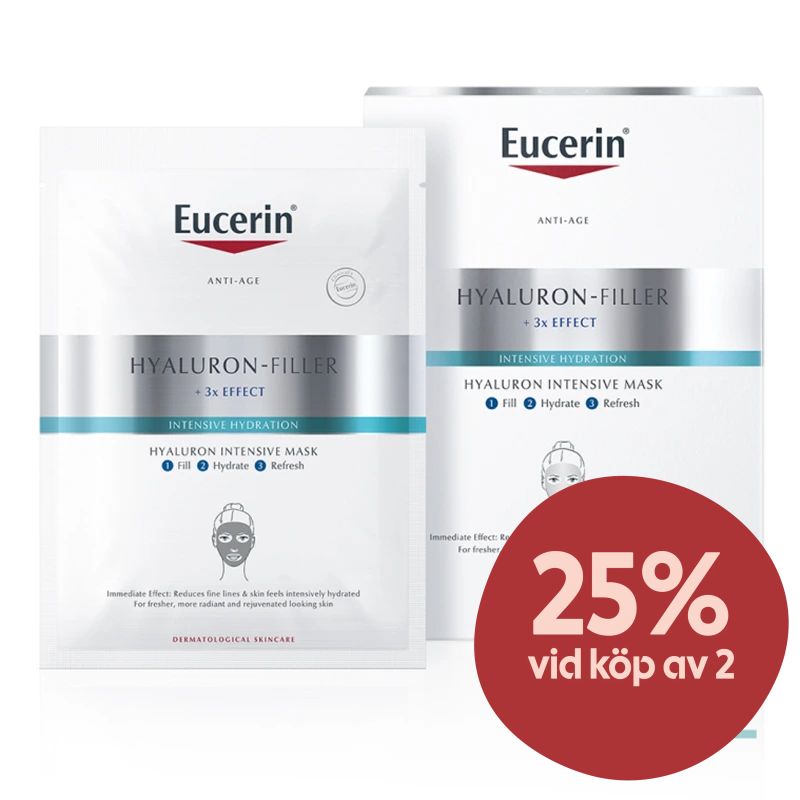 Eucerin Hyaluron-Filler + 3x Effect Intense Hydra Mask 1st - Sheet mask