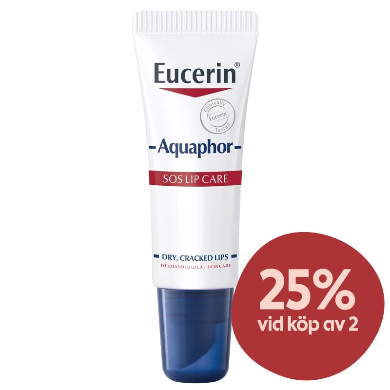 Eucerin Aquaphor SOS Lip Care 10 ml - Läppvård