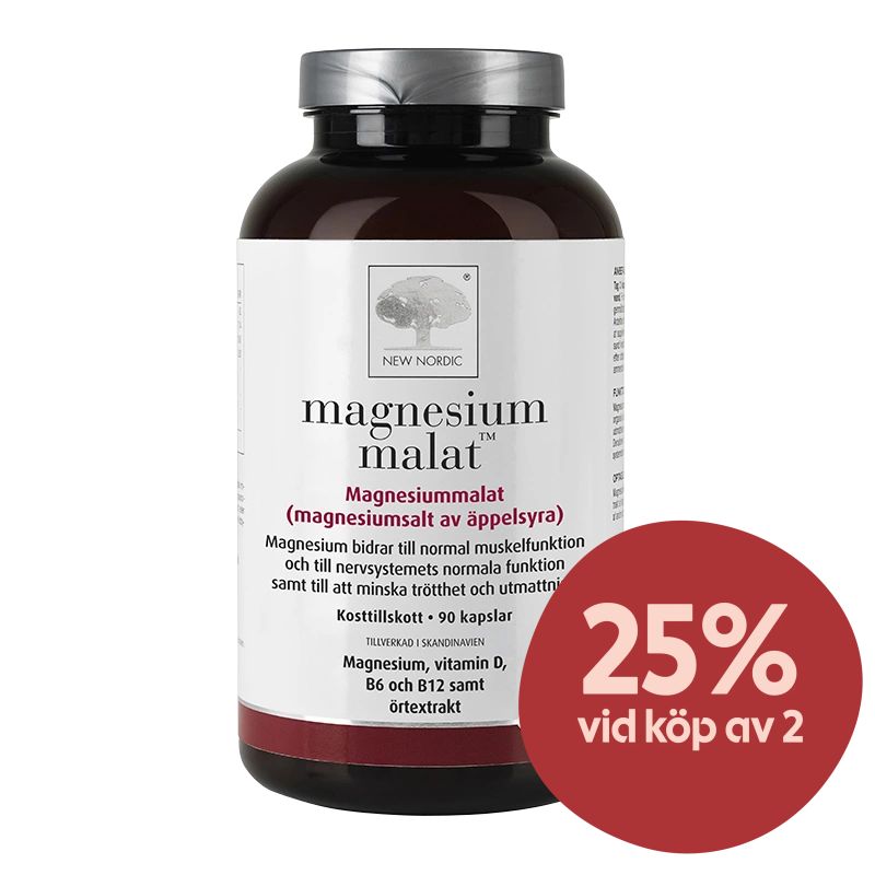 New Nordic Magnesium Malat 90 st - Magnesium