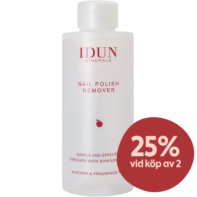 IDUN Minerals Nail Polish Remover 140 ml - Nagellacksborttagning