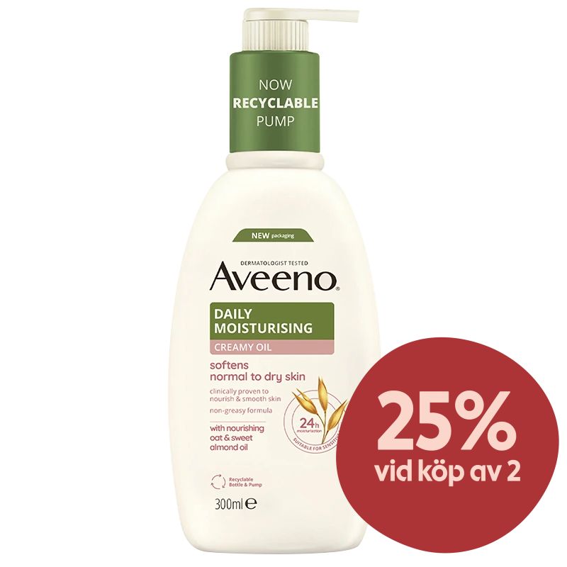 Aveeno Daily Moisturising Creamy Oil Lotion 300 ml - Hudkräm & bodylotion