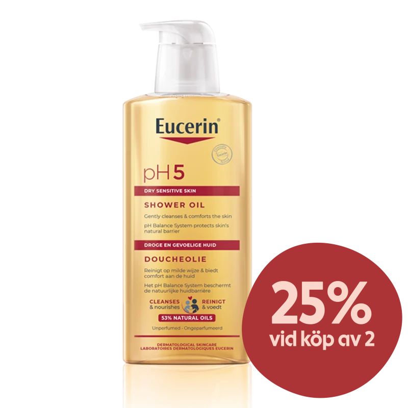 Eucerin pH5 Shower Oil oparfymerad 400 ml - Duscholja