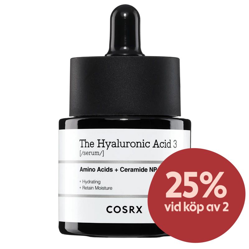 COSRX The Hyaluronic Acid 3 Serum 20 ml - Hyaluronsyra serum