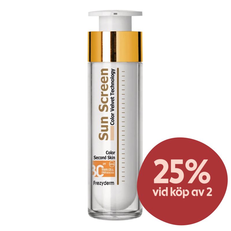 Frezyderm Sun Screen Color Velvet Face SPF 30, 50 ml - Solskydd ansikte