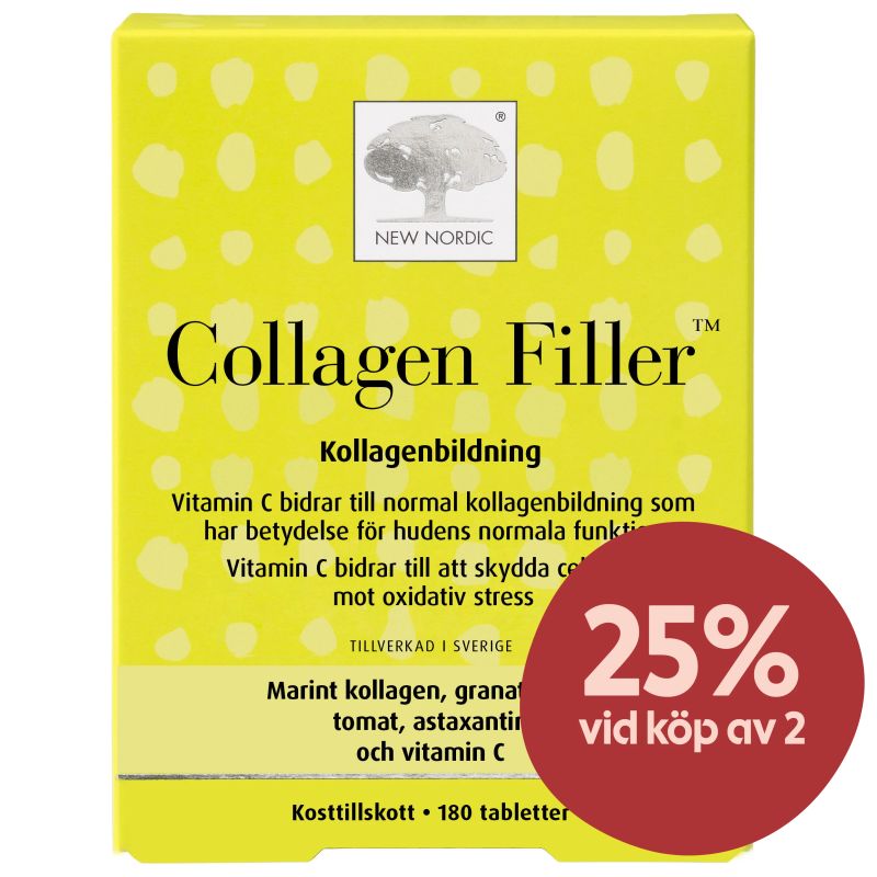 New Nordic Skin Care Collagen Filler 180 st - Kollagen