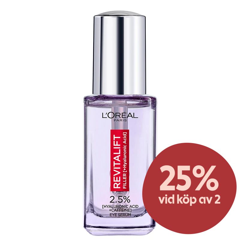 L'Oréal Paris Revitalift Filler Eye Serum 2.5% (Hyaluronic Acid + Caffeine) 20 ml - Ögonkräm