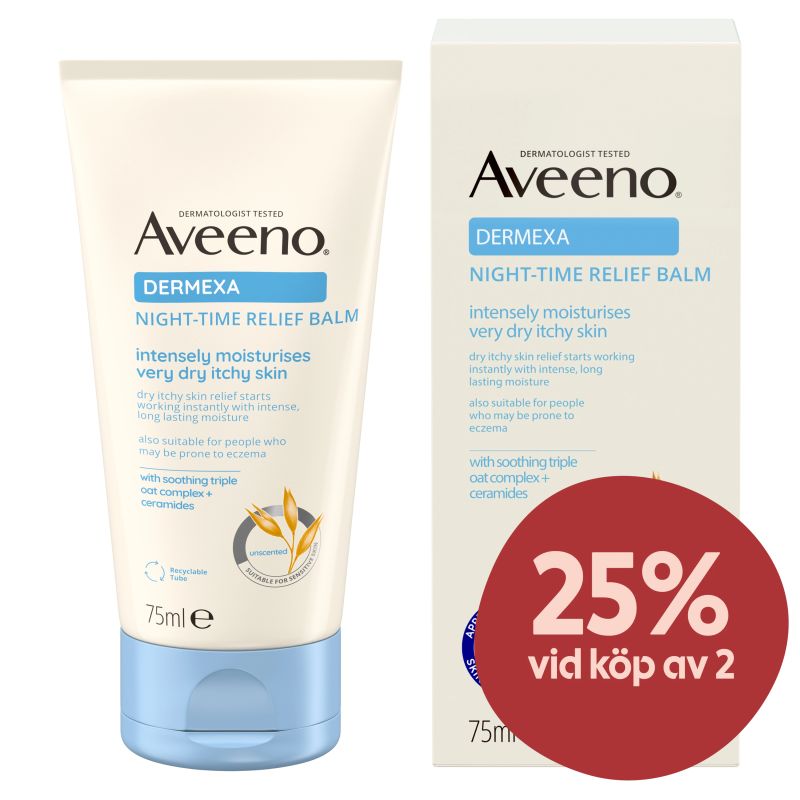 Aveeno Dermexa Night-time Relief Balm 75 ml - Hudkräm & bodylotion