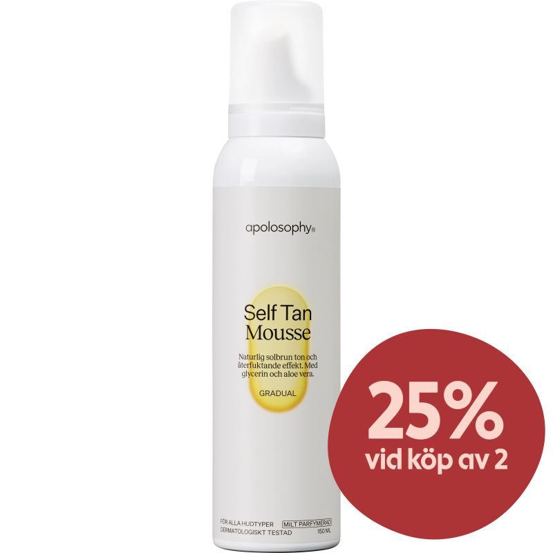 Apolosophy Self Tan Mousse 150 ml - Brun utan sol mousse