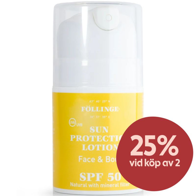 Föllinge Sun Protection Face & Body Lotion SPF 50, 50 ml - Solskydd ansikte