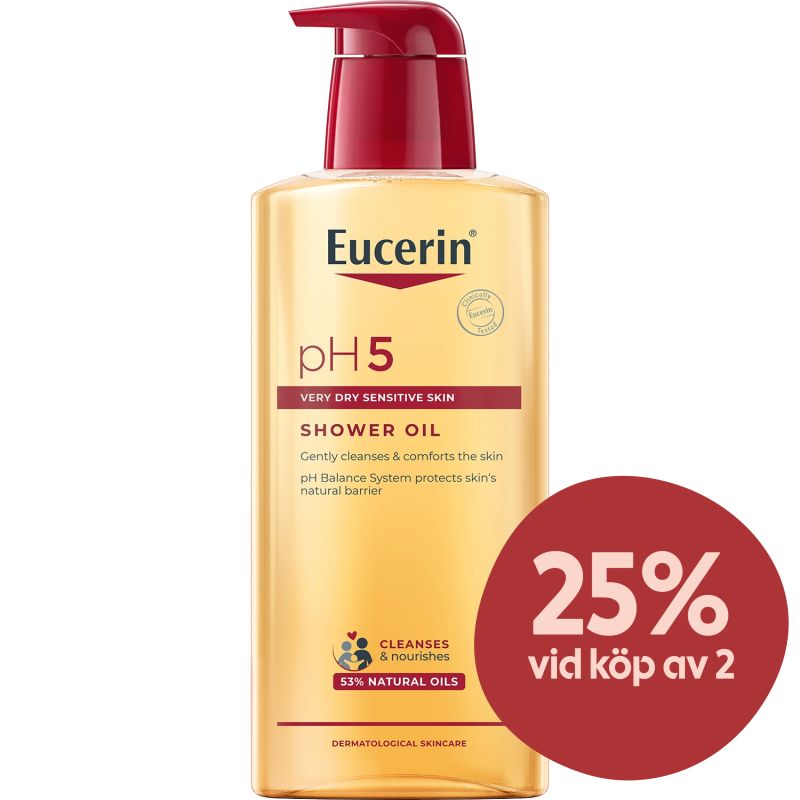 Eucerin pH5 Shower Oil parfymerad 400 ml - Duscholja