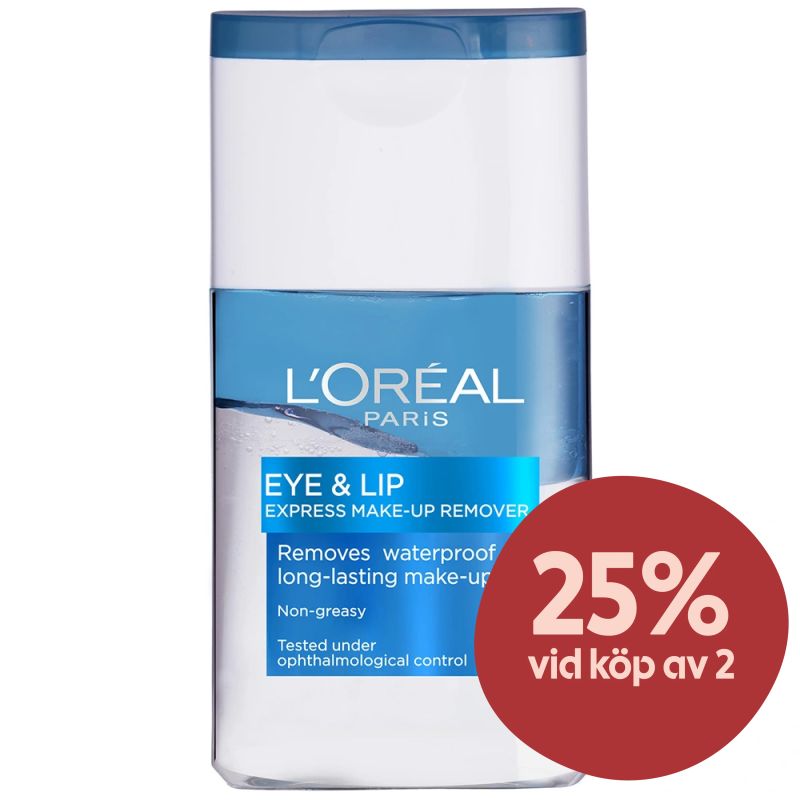 L'Oréal Paris Eye & Lip Express Make-up 125 ml - Sminkborttagning ögon