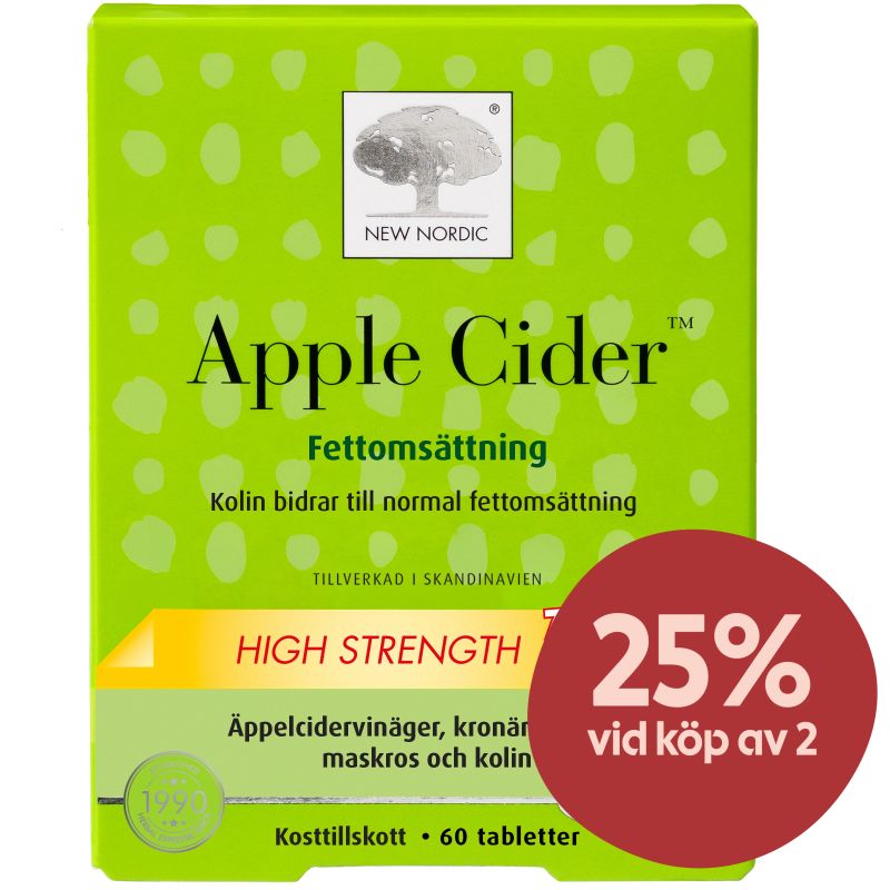 New Nordic Apple Cider High Strength 60 st - Kosttillskott