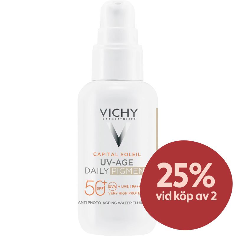 Vichy Capital Soleil UV-Age Daily Light SPF 50+, 40 ml - Solskydd ansikte