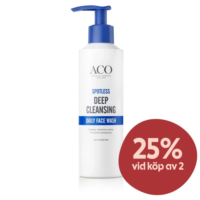 ACO Spotless Deep Cleansing Daily Face Wash 200 ml - Ansiktsrengöring