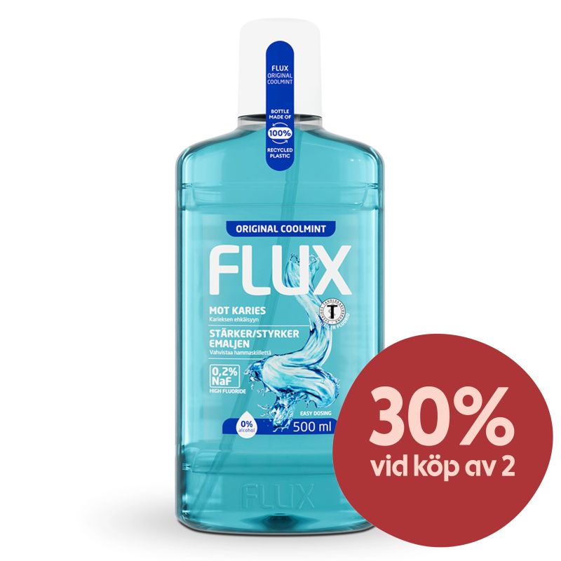 Flux Original Coolmint fluorskölj 500 ml - Munskölj