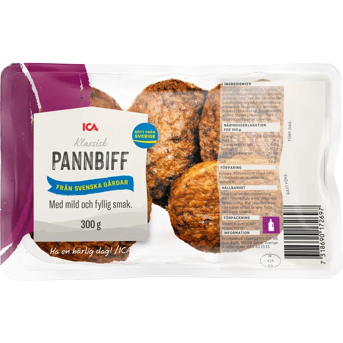 Pannbiff 300g ICA