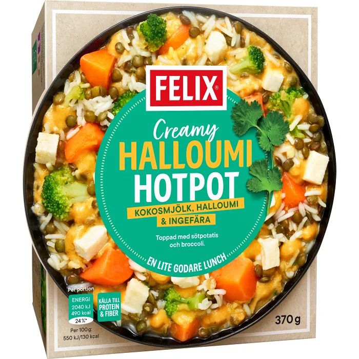 Halloumi hotpot 370g Felix