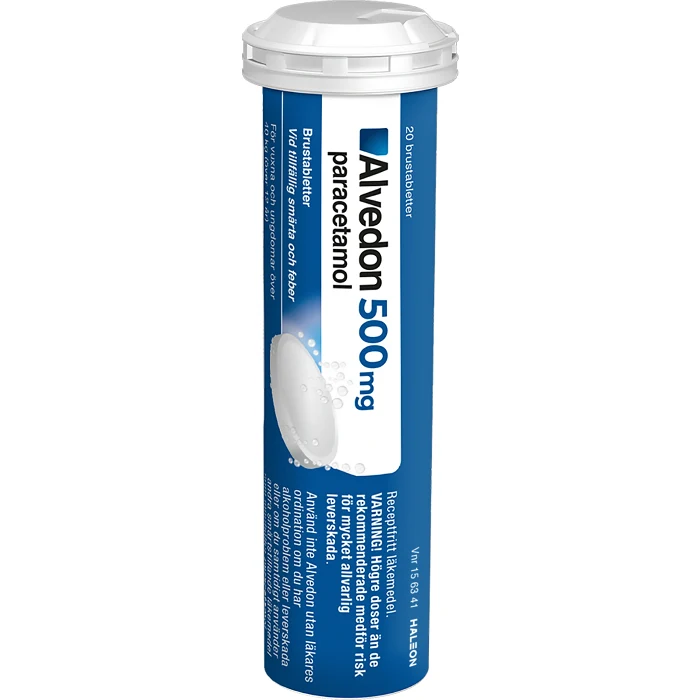 Alvedon Brustablett 500mg 20-p