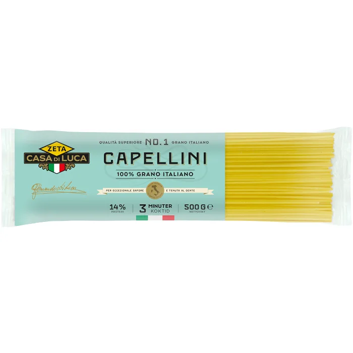 Pasta Capellini 500g Zeta