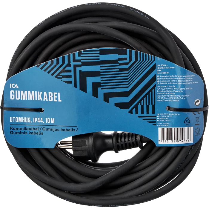 Grenuttag 1-vägs 10m Utomhusbruk ICA