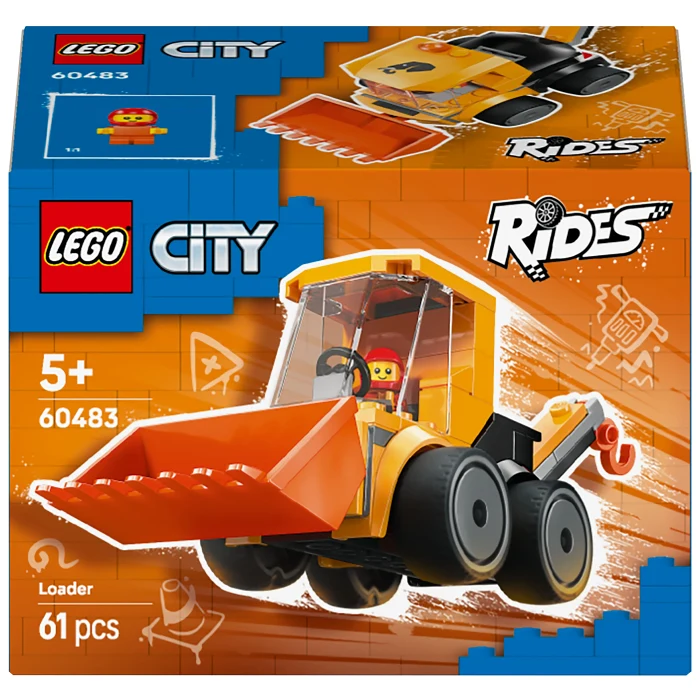 LEGO City Fordon – hjullastare 60483