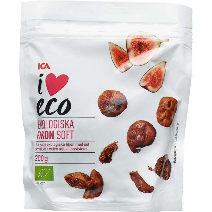 Fikon Soft Ekologisk 200g ICA I love eco