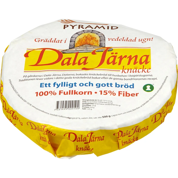 Dala Järna knäcke 500g Pyramid