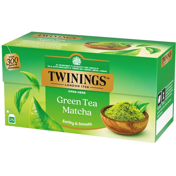 Te Green Tea Matcha 25-pack Twinings