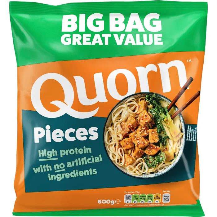 Vegetariska bitar Fryst 600g Quorn