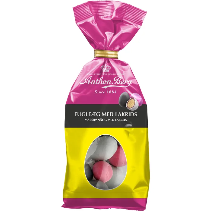 Marsipanägg Lakrits 124g Anthon Berg