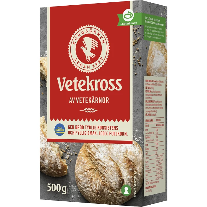 Vetekross 500g Kungsörnen