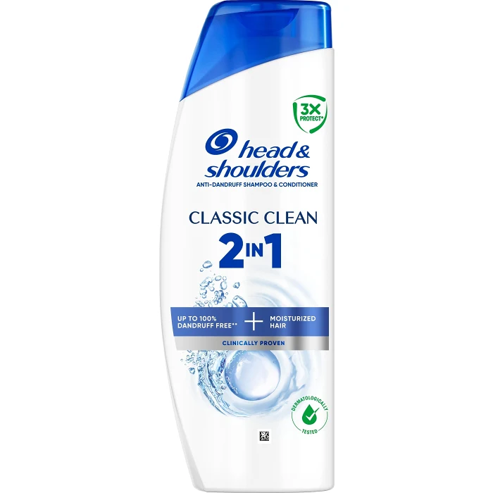 2in1 Mjällschampo Classic Clean 500ml Head & Shoulders