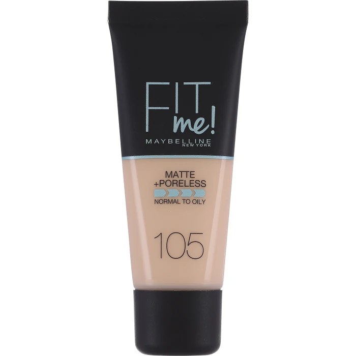 Foundation Fit me Matte & Poreless Natural Ivory 105 30ml Maybelline