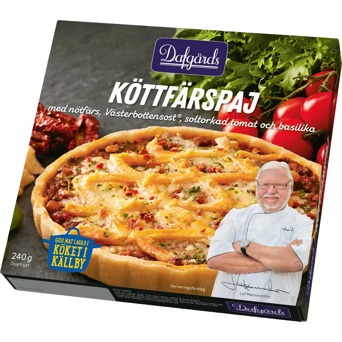 Köttfärspaj 240g Dafgårds