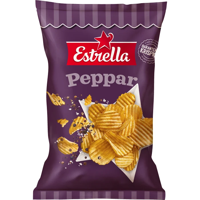 Chips Peppar 275g Estrella