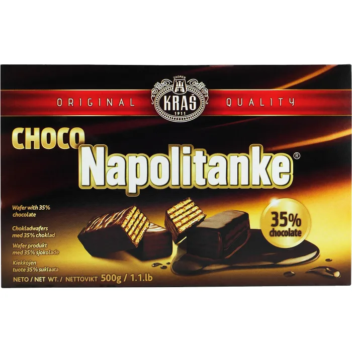 Napolitanke Chokladwafers 500g Kras