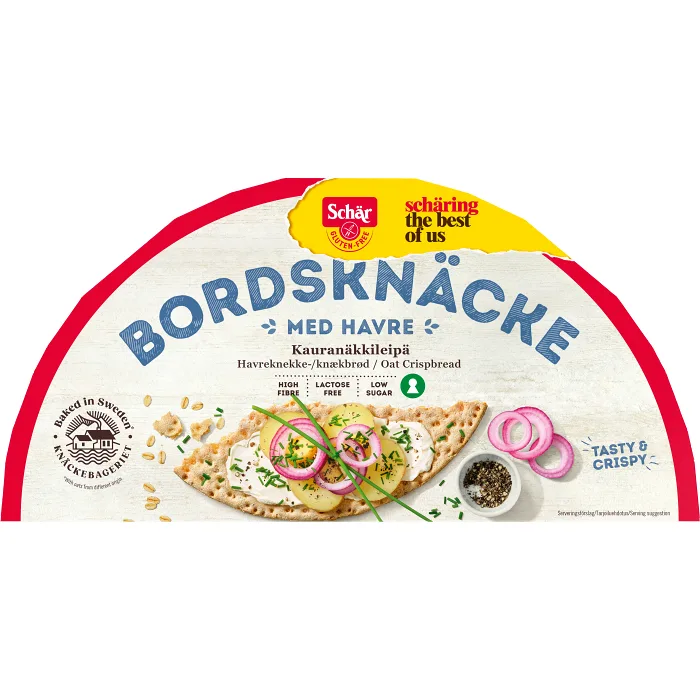 Bordsknäcke med havre glutenfri 320g Schär