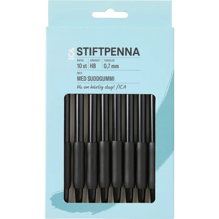 Stiftpenna 0,7mm 10p