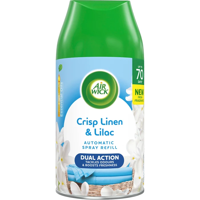 Luftfräschare Crisp Linen & Lilac Refill 250ml Air Wick