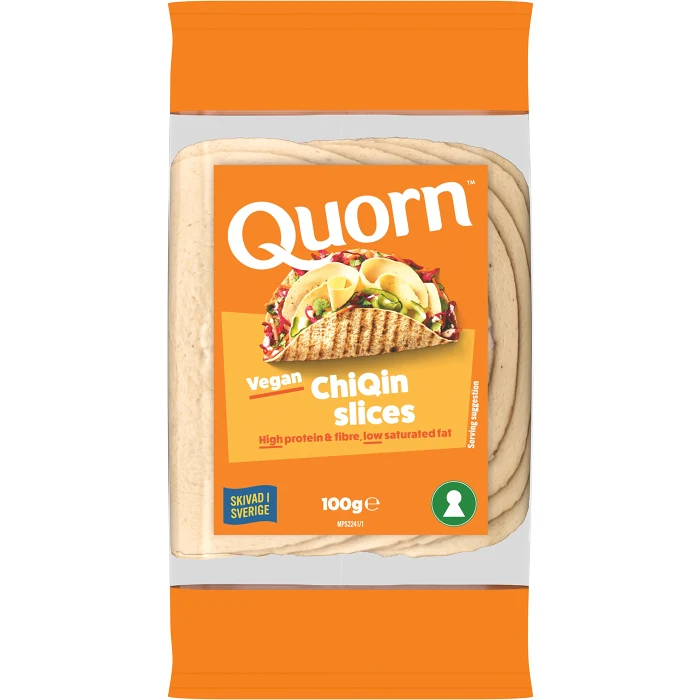 Veganskivor ChiQi 100g Quorn