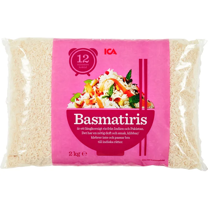 Basmatiris 2kg ICA