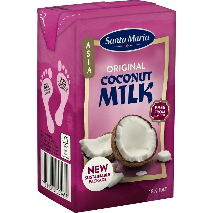 Kokosmjölk Orginal 250ml Santa Maria