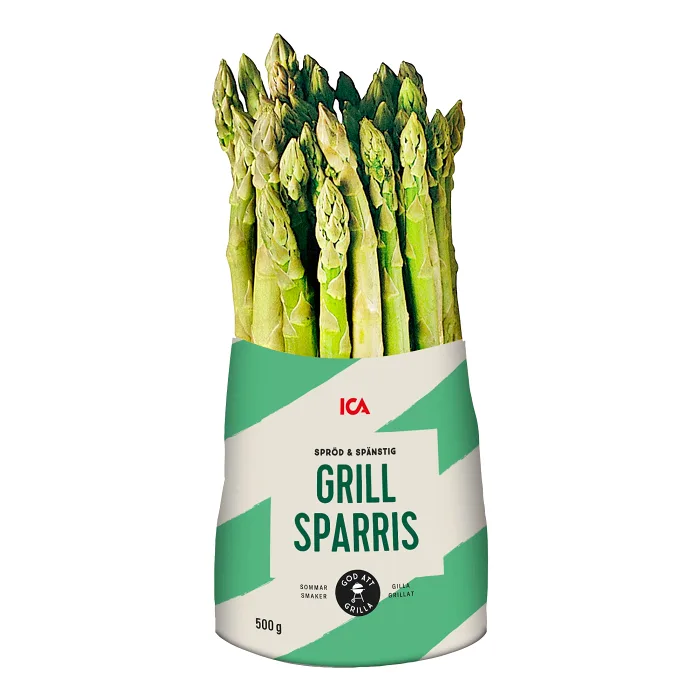 Grillsparris Grön 500g Klass 1 ICA