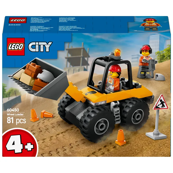 LEGO City Gul hjullastare 60450