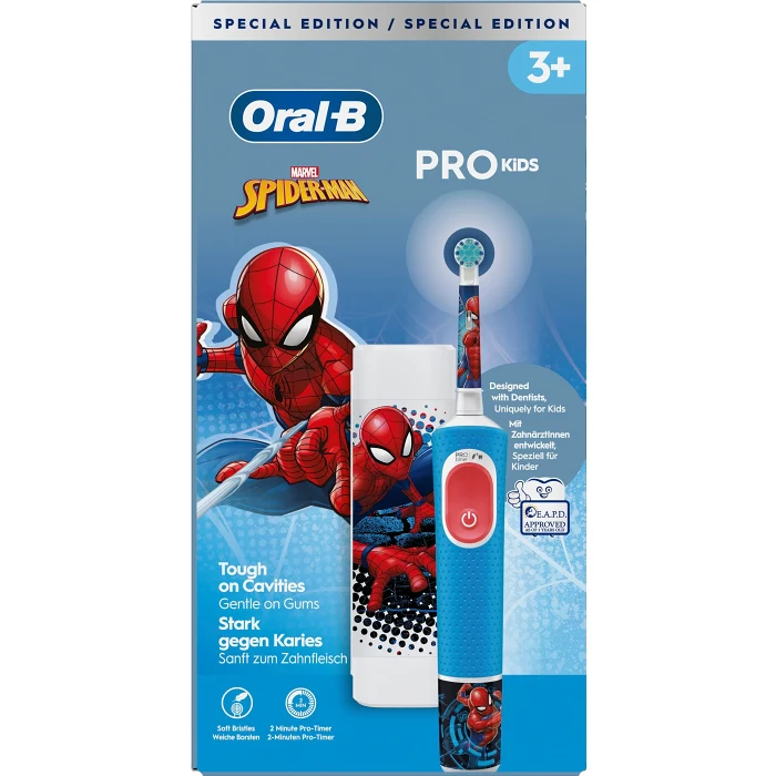 Vitality Pro Kids Spiderman HBOX Oral-B