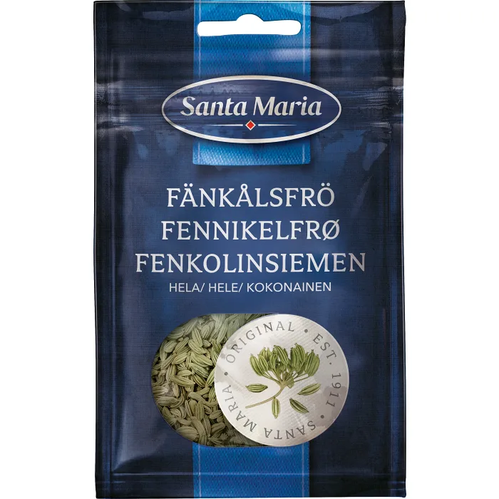 Fänkålsfrön Hela 13g Santa Maria